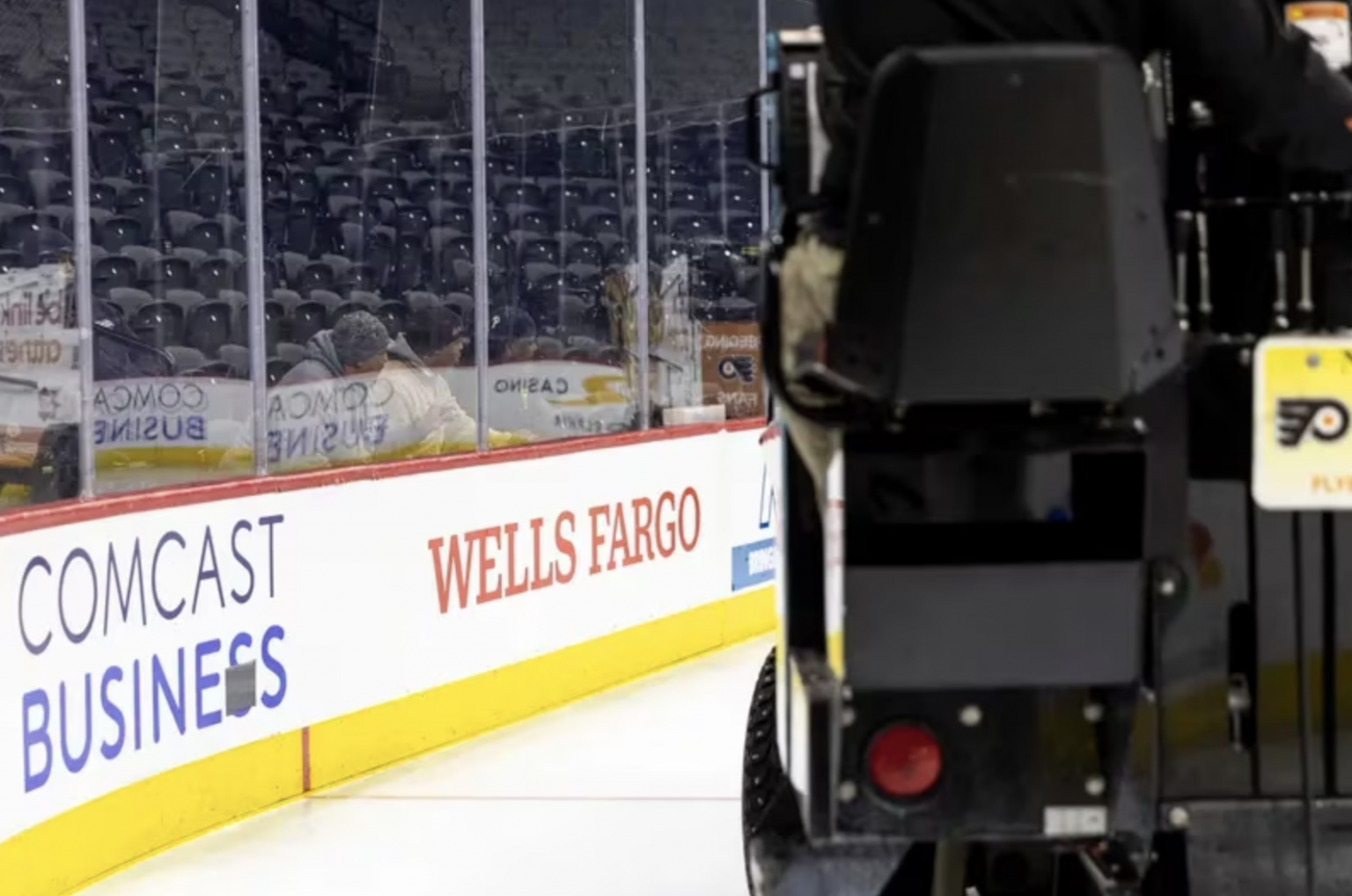 Philly Ice Rink Managers Get a Zamboni Master Class from the Flyers’ Operators Ed Snider