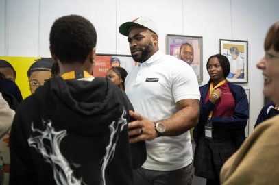 Eagles’ Brandon Graham Shares with Philly High School and College Athletes the Power of Choices in Sports