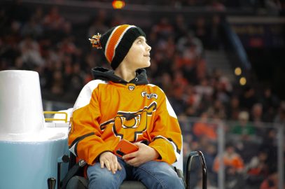 Snider Students Celebrate Ed Snider’s Legacy at Flyers Game